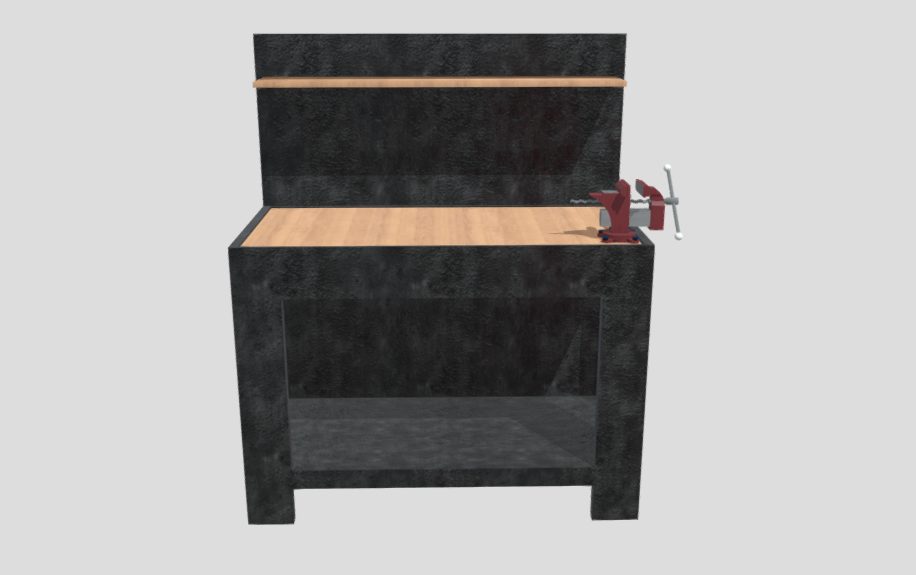 Vista previa del modelo 3D Parada de Guagua