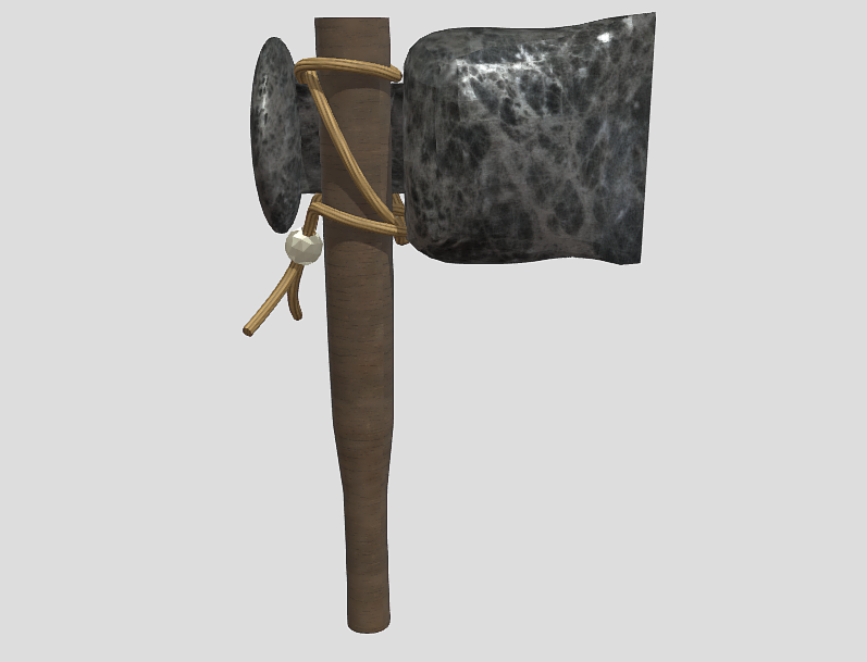 Vista previa del modelo 3D Parada de Guagua